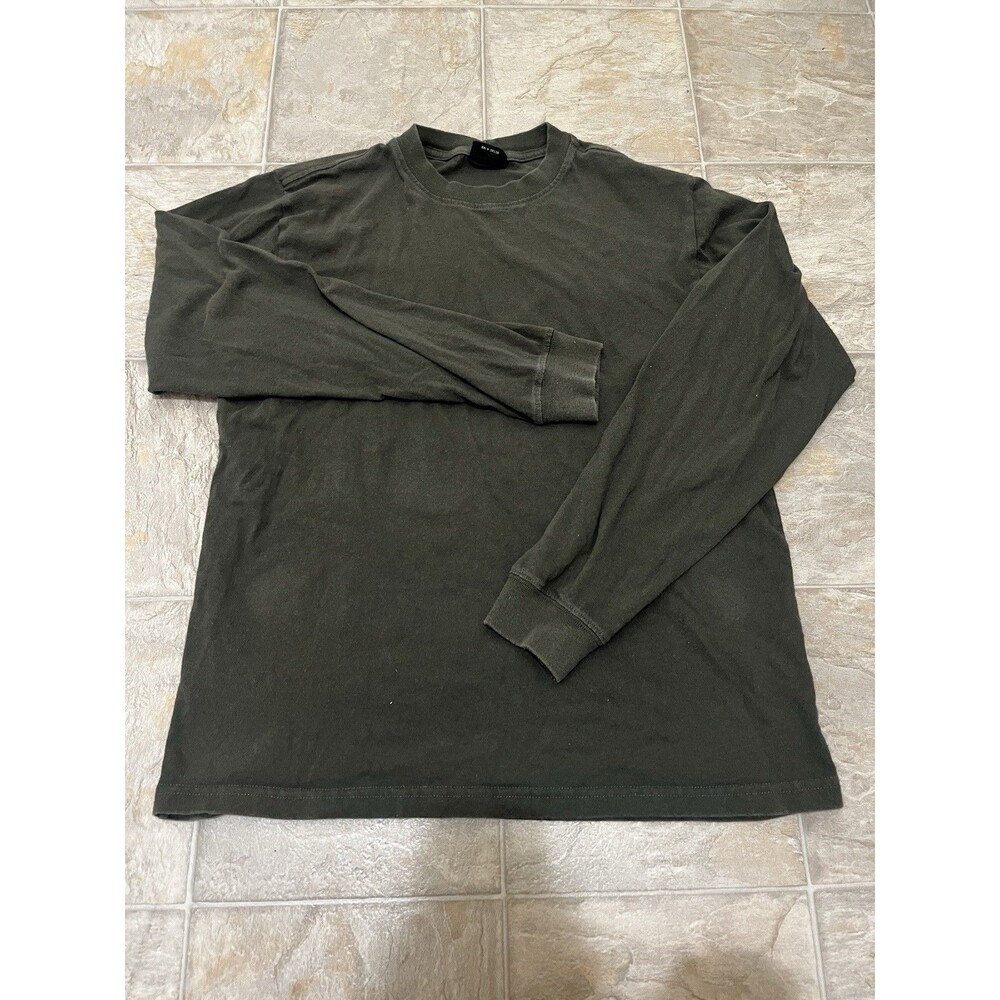 Filson Men’s Small Otter Green Long Sleeve T Shirt 100% Cotton Made USA Seattle